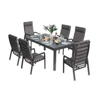 Netto Marken-Discount bellavista - Home & Garden Ausziehtisch Boston M mit 6x Sessel Kansas Angebot