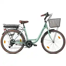 Netto Marken-Discount LLobe Shopper City E-Bike 26, mintgrün Angebot