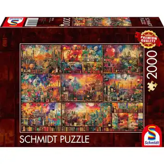 Netto Marken-Discount Schmidt Spiele Puzzle Genussvolle Auszeit: auf Reisen mit Büchern und Wein Angebot