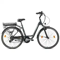 Netto Marken-Discount LLobe County City E-Bike 28, anthrazit Angebot