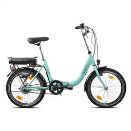 Netto Marken-Discount LLobe Pure E-Faltbike 20, lichtgrün Angebot