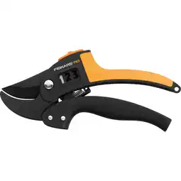 Netto Marken-Discount Fiskars Gartenschere PowerStep Gartenschere, Amboss P83 Angebot