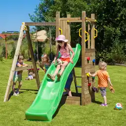 Netto Marken-Discount FUNGOO Spielturm Klettergerüst FUNNY3 Light Angebot