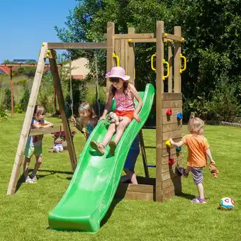 Netto Marken-Discount FUNGOO Spielturm Klettergerüst FUNNY3 Light Angebot