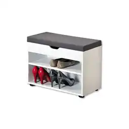 Netto Marken-Discount Schuhschrank mit Sitzkissen versch. Ausführungen - Weiß Angebot