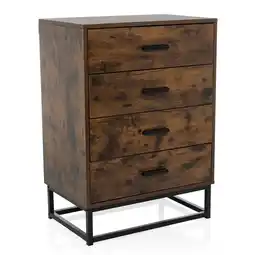 Netto Marken-Discount hjh LIVING Kommode VINSTRA Melaminharzbeschichtete Spanplatte Angebot