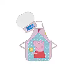 Netto Marken-Discount Peppa Pig Küchenset – Schürze und Mütze für kleine Köche Angebot