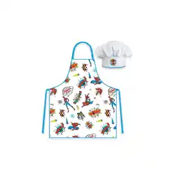 Netto Marken-Discount Spiderman Küchenset für Kinder – Schürze und Mütze für kreatives Angebot