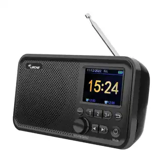 Netto Marken-Discount LEICKE DJ ROXXX DAB+ Radio mit Bluetooth 5.0, Küchenradio, 4000mAh Batterie Angebot