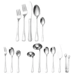 Netto Marken-Discount 72 tlg Besteck-Set für 12 Personen aus hochwertigem 18/10 Edelstahl Angebot