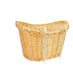 Netto Marken-Discount SachsenRAD Lenkerkorb aus Weidengeflecht, mit Haken, für E-Bike, Fahrrad, Scooter Angebot