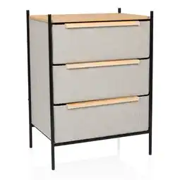 Netto Marken-Discount hjh LIVING Kommode STUVAR MDF Platte, Melaminbeschichtung Angebot
