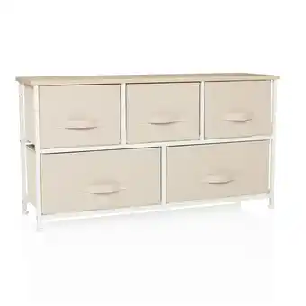 Netto Marken-Discount hjh LIVING Kommode FOLDAR MDF Platte, Melaminbeschichtung Angebot