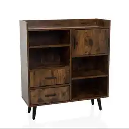 Netto Marken-Discount hjh LIVING Kommode MYRDAL Melaminharzbeschichtete Spanplatte Angebot