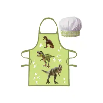 Netto Marken-Discount Dino Küchenset für Kinder – Schürze und Mütze für kleine Dino-Fans Angebot