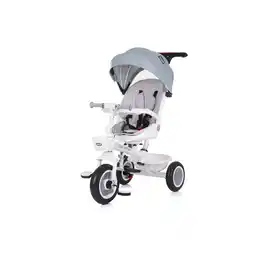 Netto Marken-Discount Chipolino Tricycle Marathon 2 in 1 Dreirad, Sitz umkehrbar, Gummiräder, Dach grau Angebot