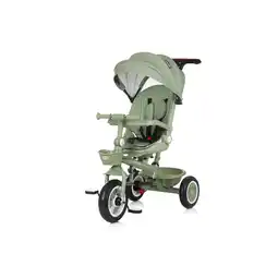 Netto Marken-Discount Chipolino Tricycle Marathon 2 in 1 Dreirad, Sitz umkehrbar, Gummiräder, Dach grün Angebot