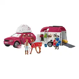 Netto Marken-Discount Schleich Horse Club Abenteuer mit Auto und Pferdeanhänger Angebot