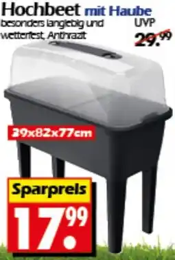 Wreesmann Hochbeet mit Haube Angebot