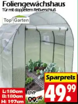 Wreesmann Foliengewächshaus Angebot