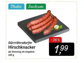 KONSUM Dürrröhrsdorfer Hirschknacker Angebot