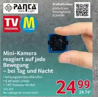 Selgros Panta Mini-kamera Reagiert Auf Jede Bewegung - Bei Tag Und Nacht Angebot