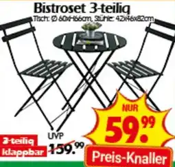 Wreesmann Bistroset 3-teilig Angebot