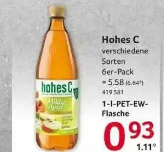 Selgros Hohes C Angebot