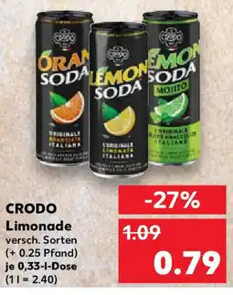 Kaufland CRODO Limonade Angebot