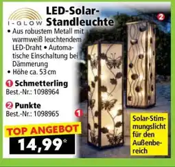 Norma LED-Solar- Standleuchte Angebot