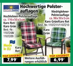 Norma Niedriglehner-Polsterauflage Angebot