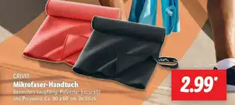 Lidl Mikrofaser-Handtuch Angebot