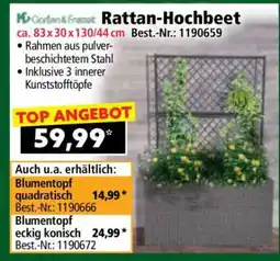 Norma Rattan-Hochbeet Angebot