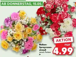 Kaufland Nelken-Sprayrosenstrauß Angebot