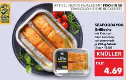 Kaufland SEAFOOD4YOU Grilllachs Angebot