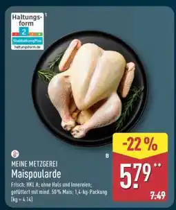 Aldi Nord Maispoularde Angebot
