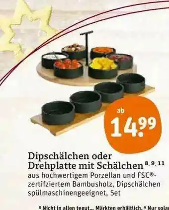 tegut Dipschälchen Oder Drehplatte Mit Schälchen Angebot