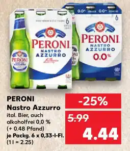 Kaufland PERONI Nastro Azzurro Angebot