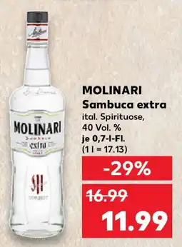 Kaufland MOLINARI Sambuca extra Angebot