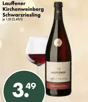 Trink und Spare Lauffener Kirchenweinberg Schwarzriesling je 1.0 L Angebot