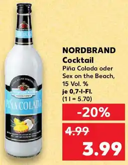 Kaufland NORDBRAND Cocktail Angebot