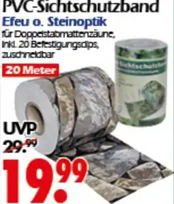 Wreesmann PVC-Sichtschutzband Angebot