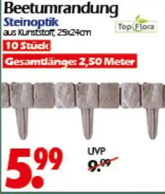 Wreesmann Beetumrandung Steinoptik Angebot