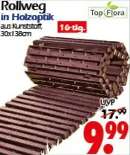Wreesmann Rollweg in Holzoptik Angebot