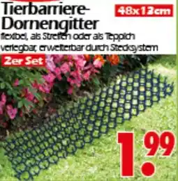 Wreesmann Tierbarriere Dornengitter Angebot