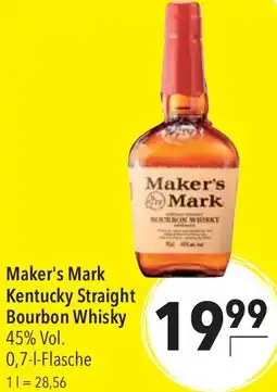 CITTI Markt Maker's Mark Kentucky Straight Bourbon Whisky Angebot