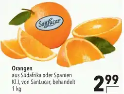 CITTI Markt SanLucar Orangen Angebot