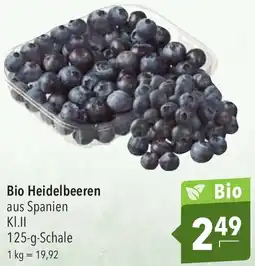 CITTI Markt Bio Heidelbeeren Angebot