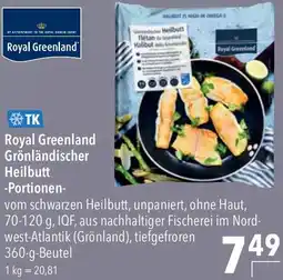 CITTI Markt Royal Greenland Grönländischer Heilbutt Portionen Angebot