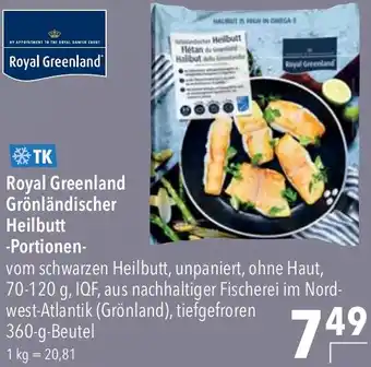 CITTI Markt Royal Greenland Grönländischer Heilbutt Portionen Angebot